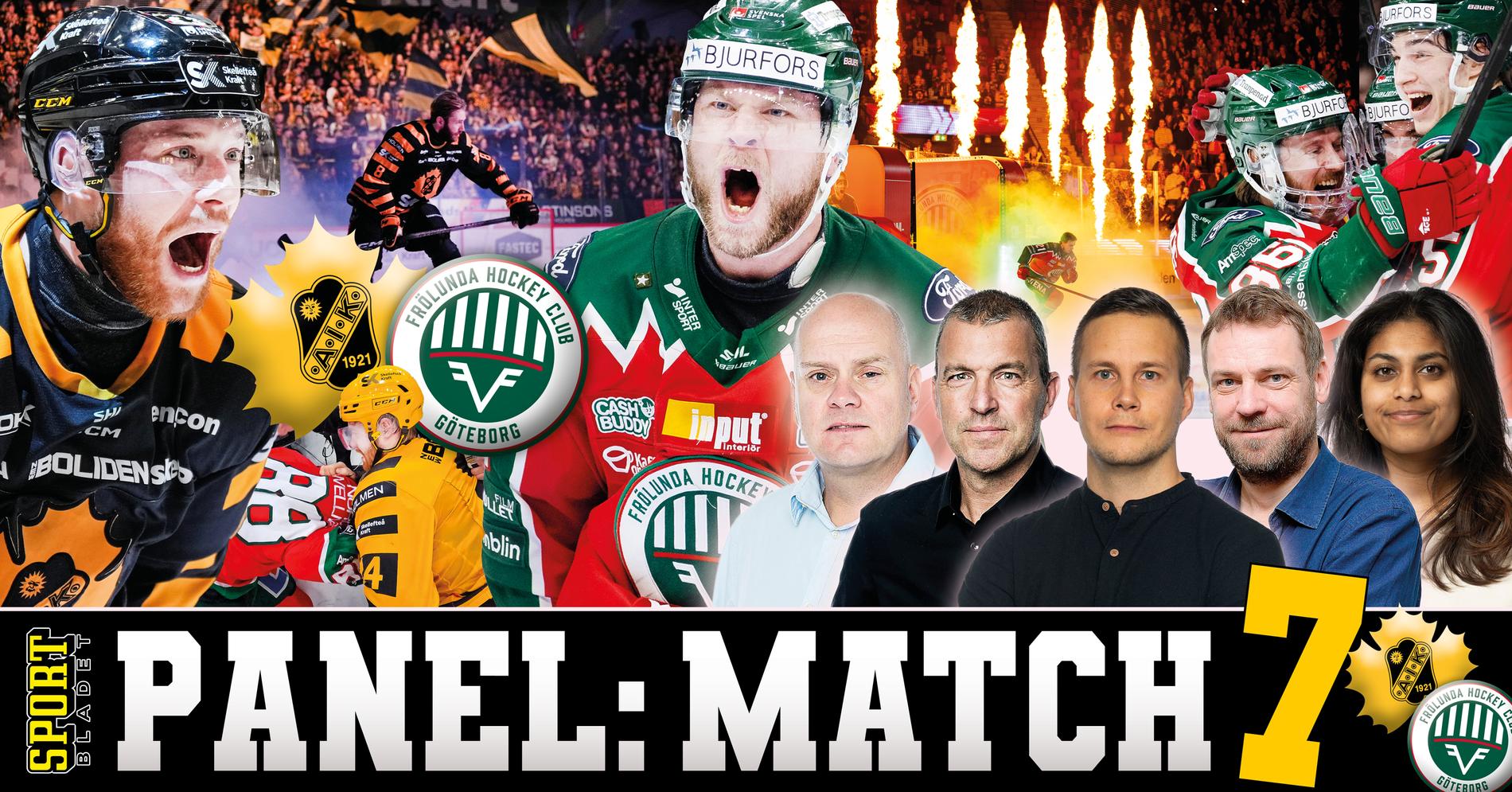 Match 7-panel: Så slutar rysaren mellan Skellefteå och Frölunda