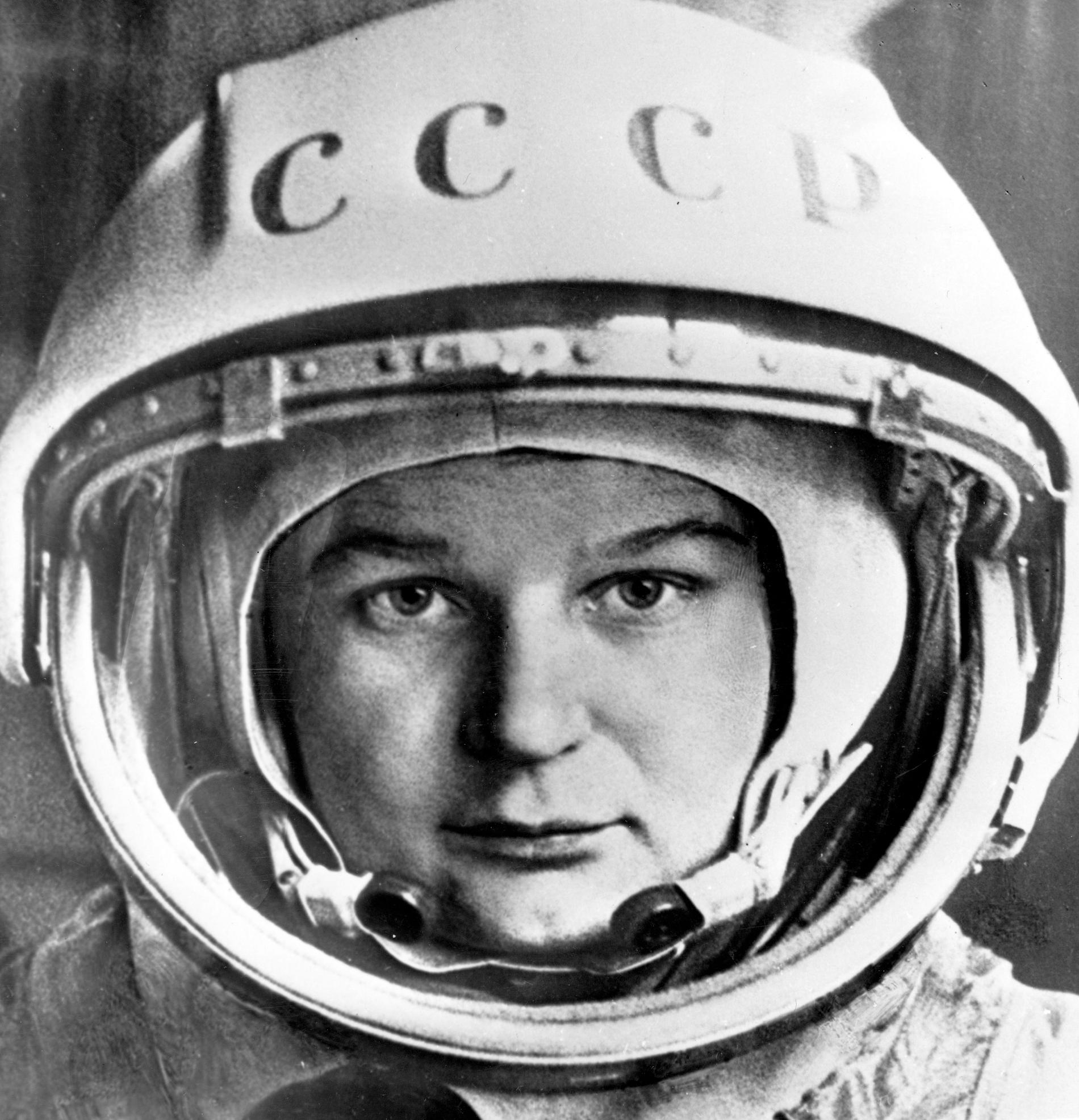 Ryskan Valentina Teresjkova blev i juni 1963 den första kvinnan som skickades ut i rymden. Arkivbild