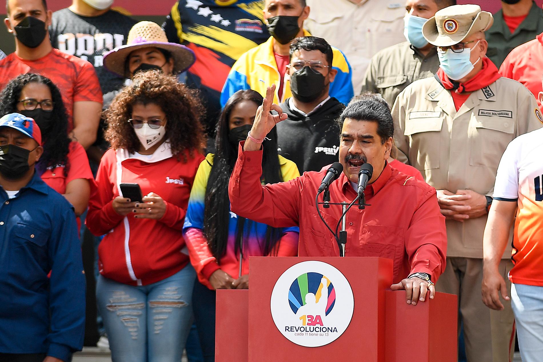 Venezuelas diktator Nicolas Maduro.