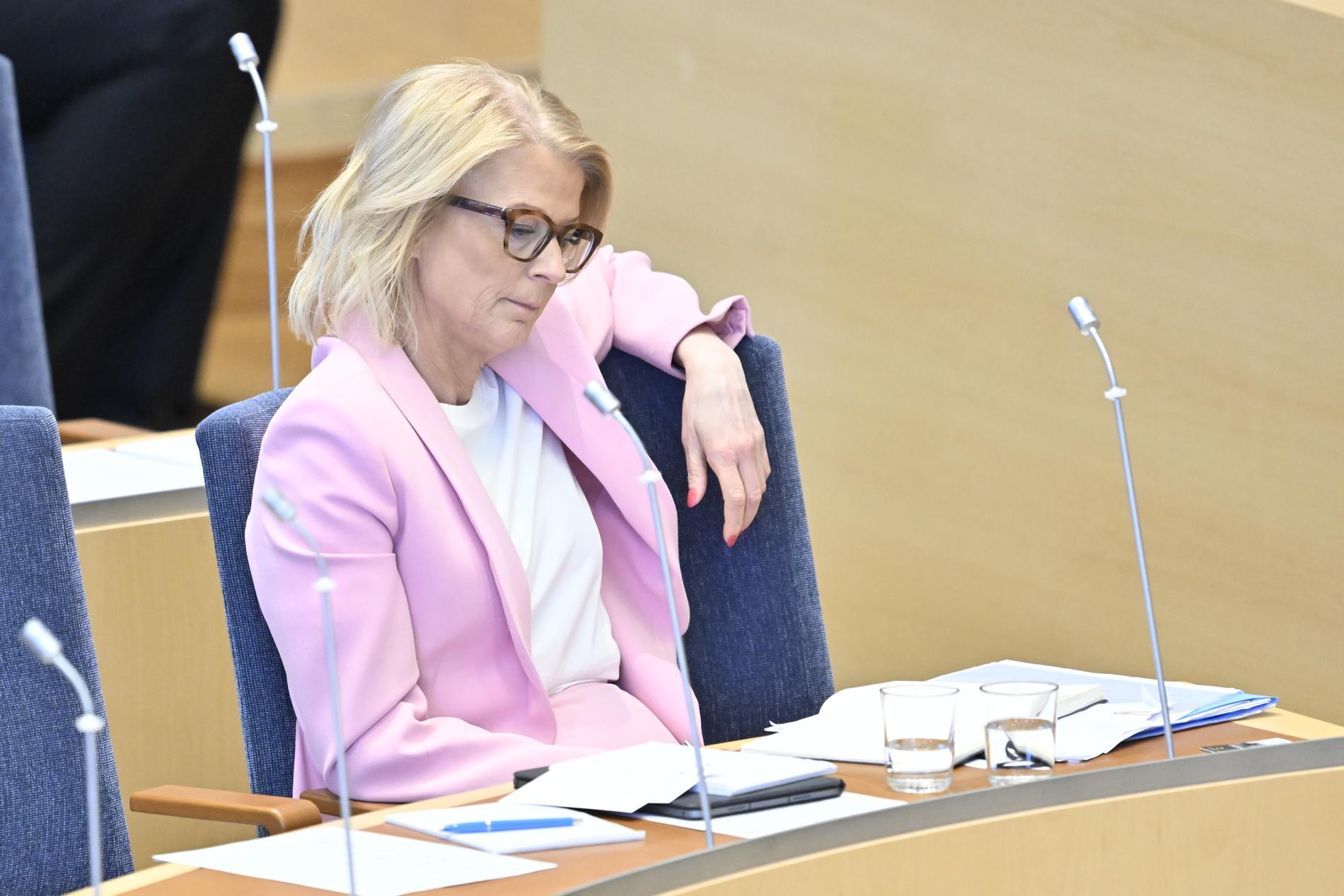 Elisabeth Svantesson och ”Finansen” är experter på att lägga krokben för försvaret