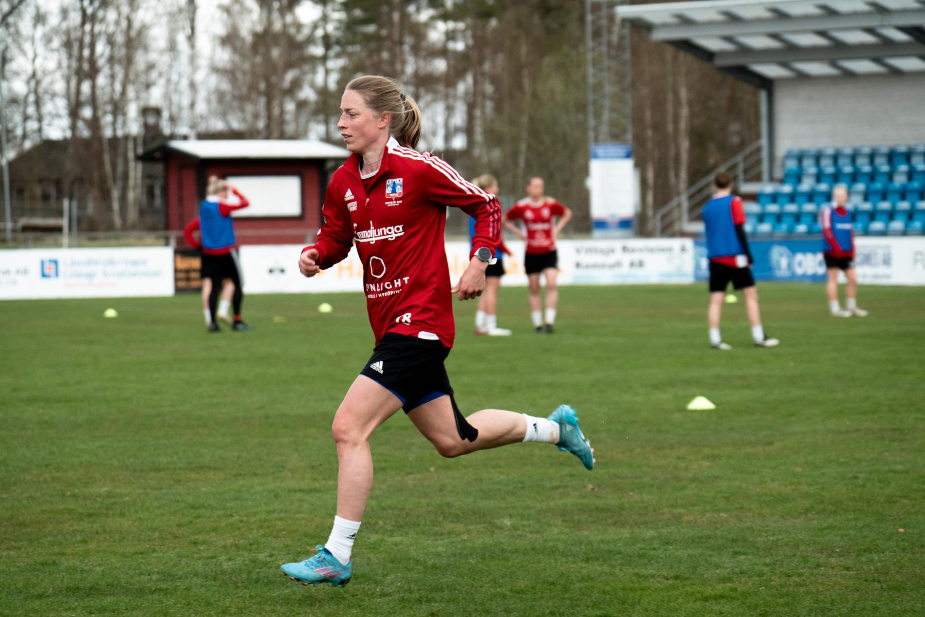 – Jag känner inte att allt hänger på mig, säger Linda Sällström om Vittsjös starka säsongsinledning. 
