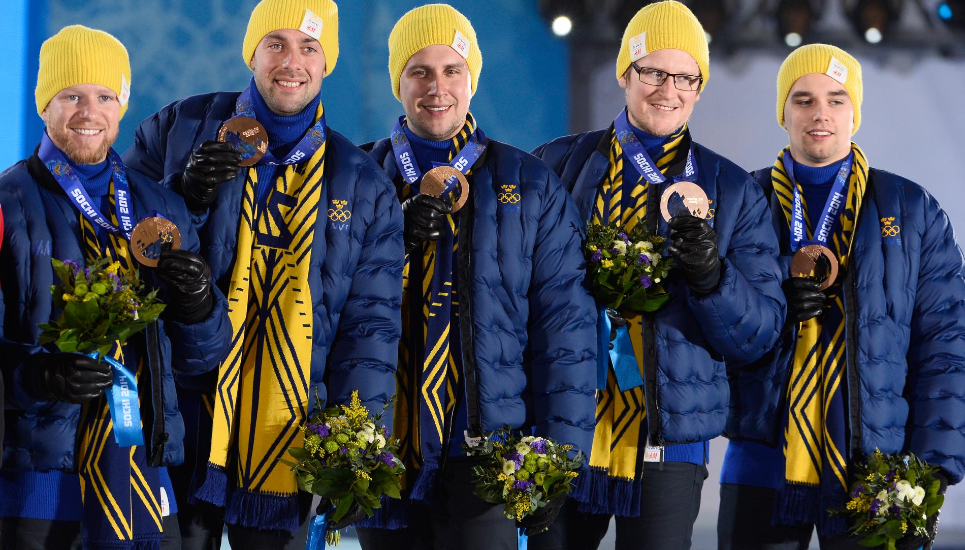 Viktor Kjäll i svenska bronslaget i OS i Sotji numer tränare för det brittiska curlinglaget