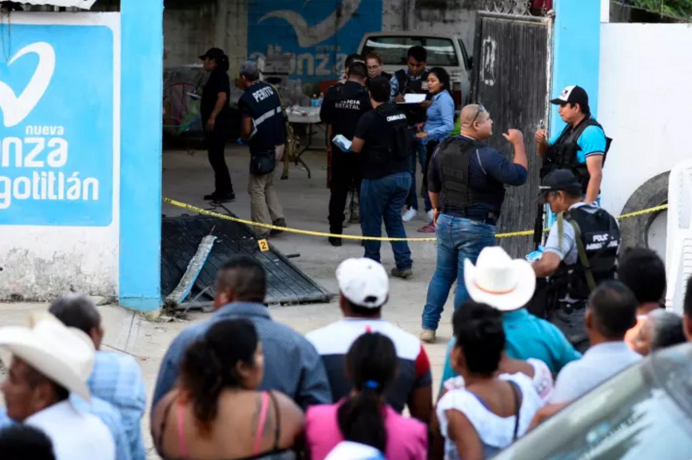 Borgmästarkandidaten Santana Cruz Bahena sköts ihjäl i Hidalgotitlán, i november 2017