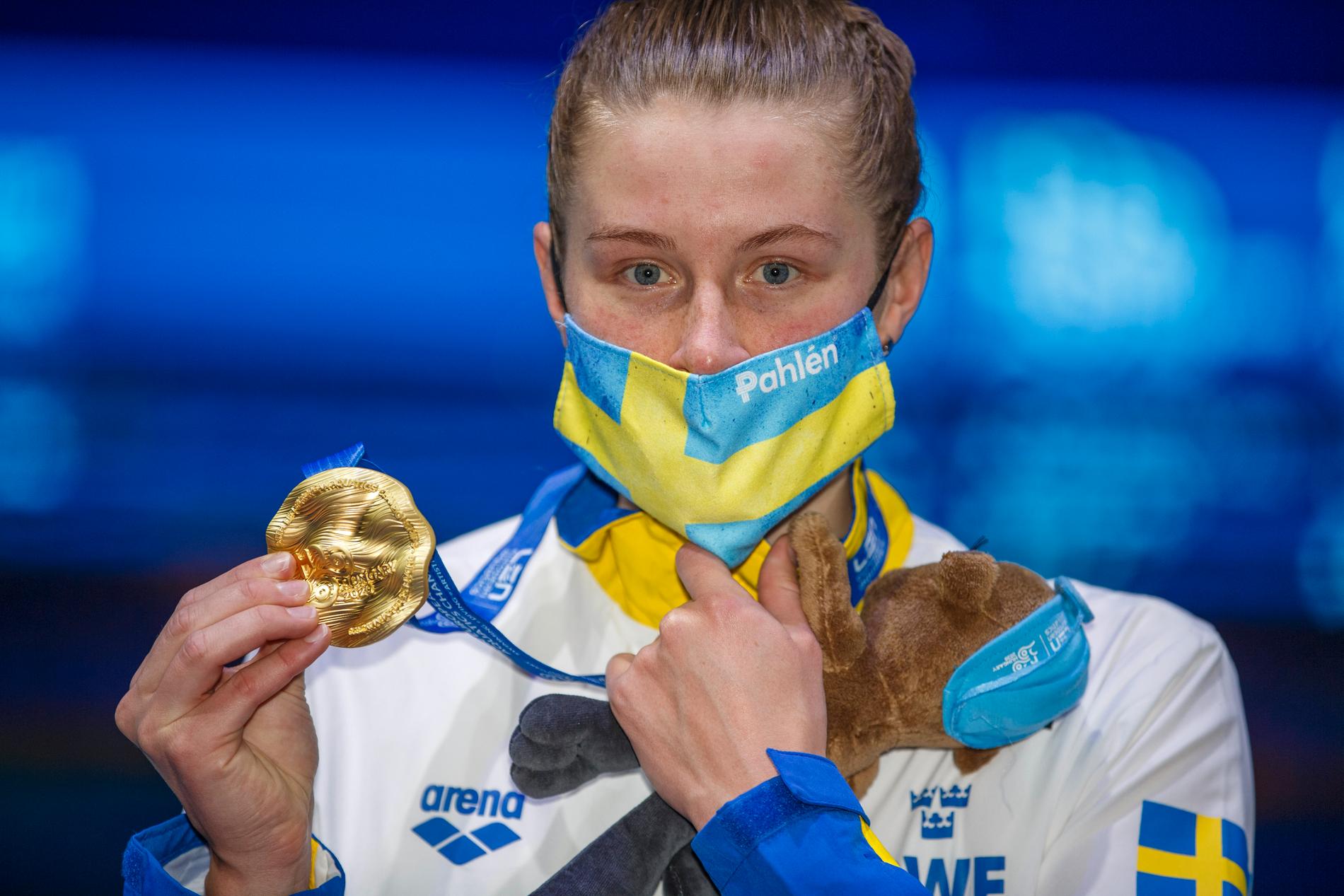 Sophie Hansson tog EM-guld efter uppvisning i finalen.