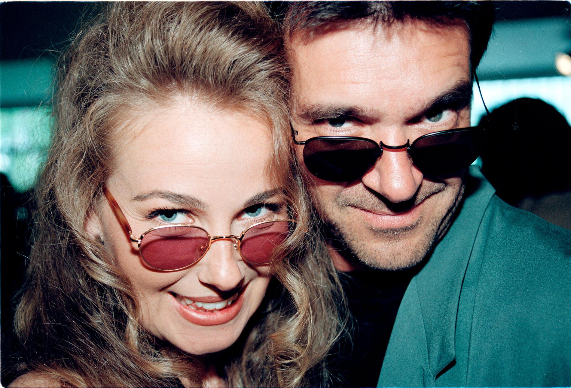 Yvonne Ryding och Kjell Bergqvist 1994.