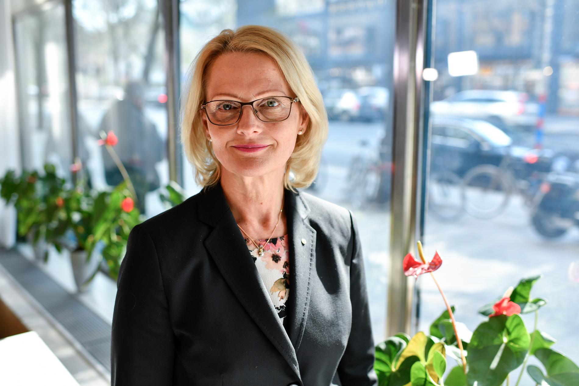 För detta migrationsministern Heléne Fritzon (S) är Socialdemokraternas toppkandidat i EU-valet.