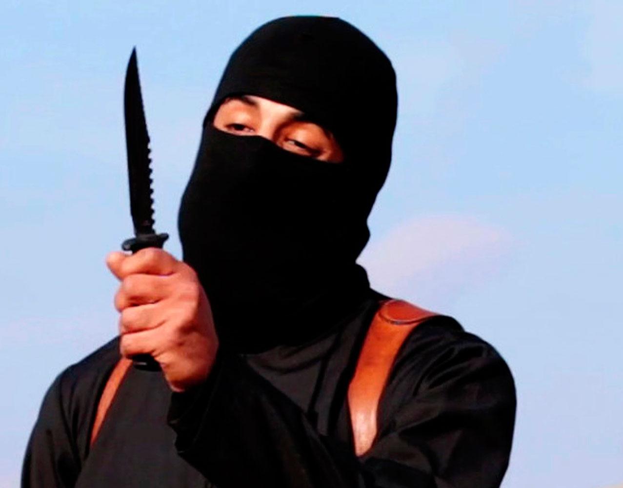 ”Jihad John” från En av IS propagandavideos.