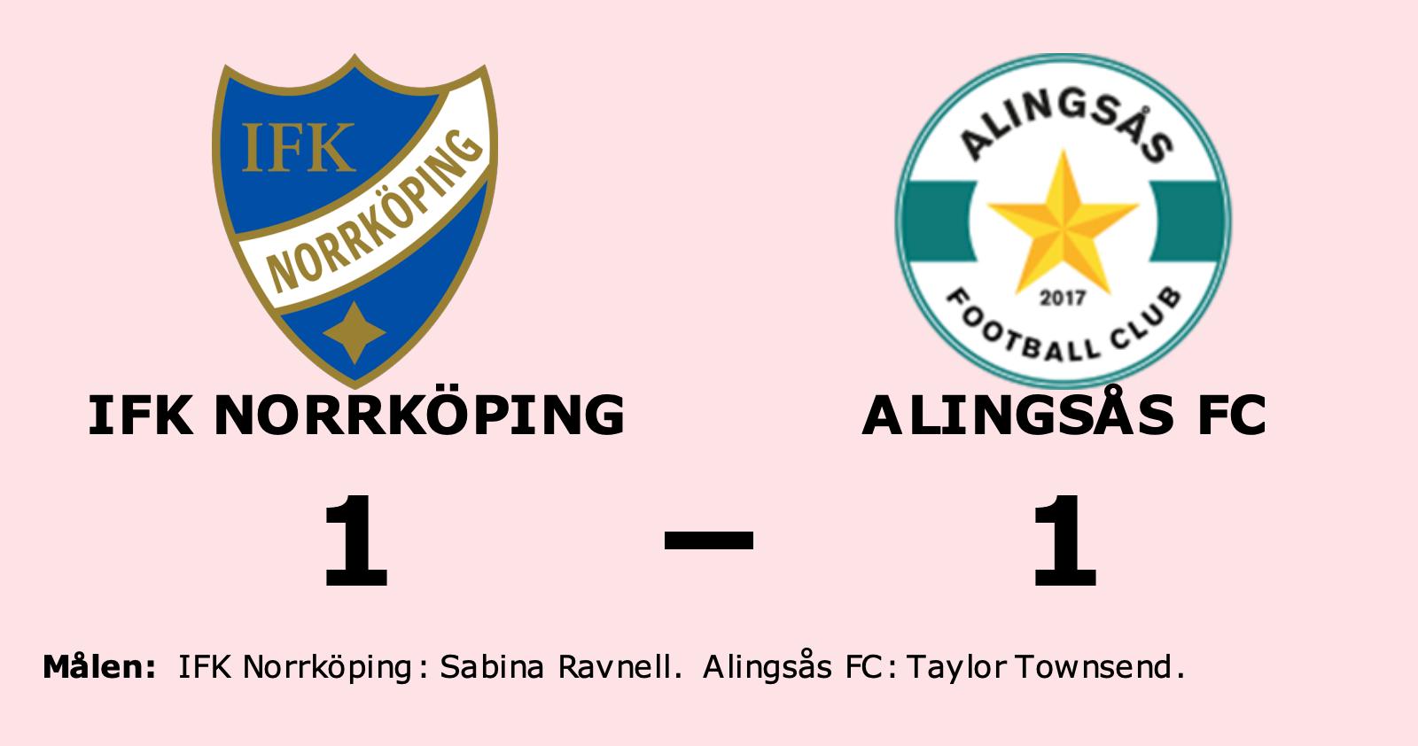 Sabina Ravnell räddade poäng när IFK Norrköping kryssade