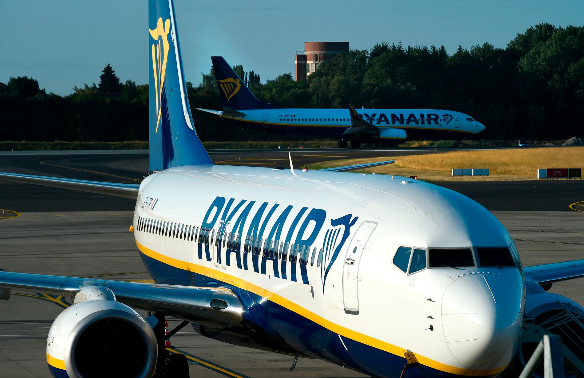 Ryanair strejkar i fem länder i Europa i dag.