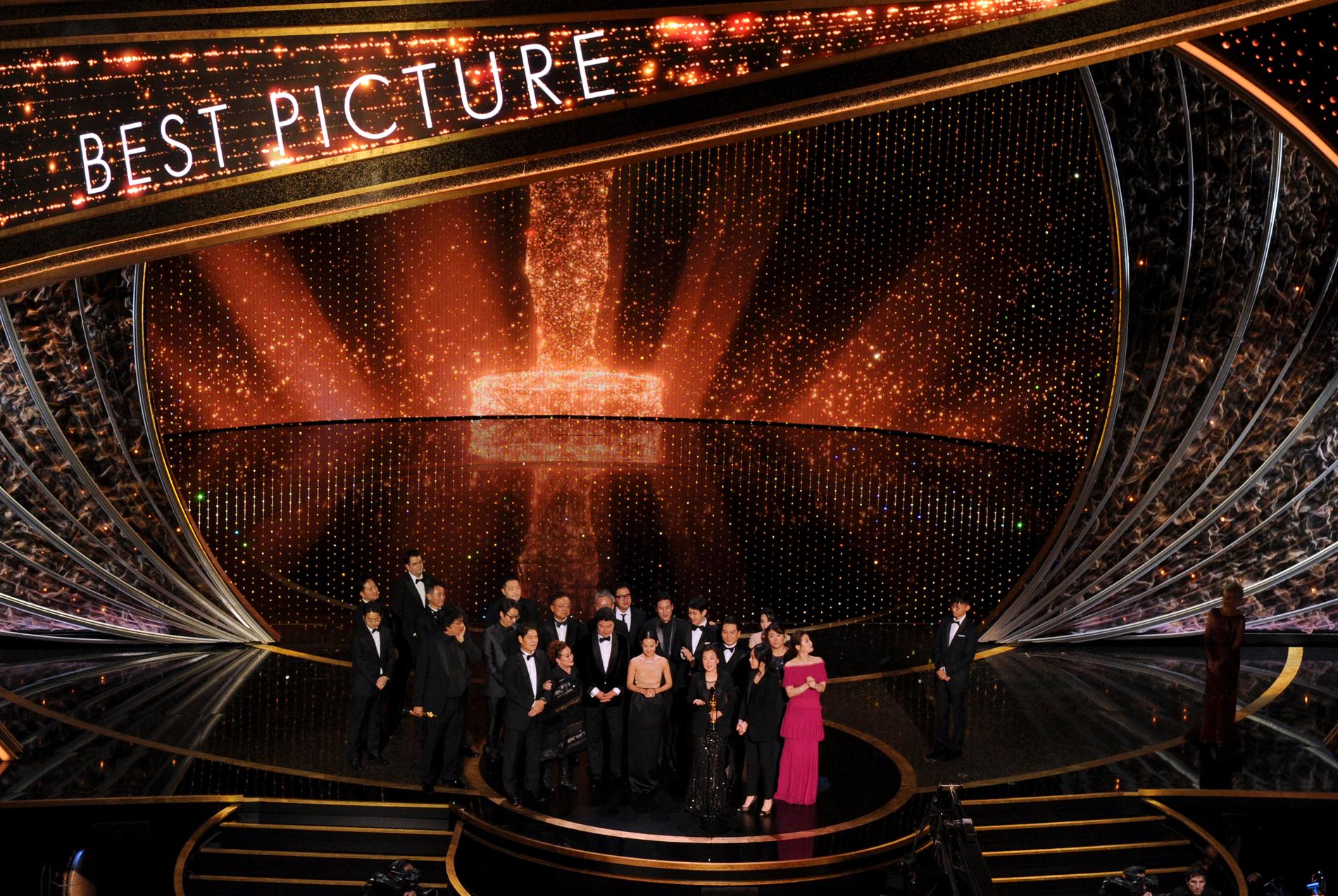 Förra året vann sydkoreanska "Parasit" Oscar för bland annat bästa film. Arkivbild.