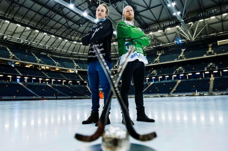 Laddade för historia På söndag drabbar Erik Säfström och Stefan Erixon samman på Friends Arena när Sandviken och Hammarby ska göra upp om guldet inför 40 000 på läktarna.