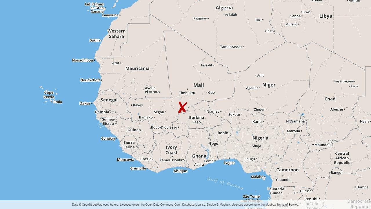 Attacken skedde i det maliska distriktet Koundou.