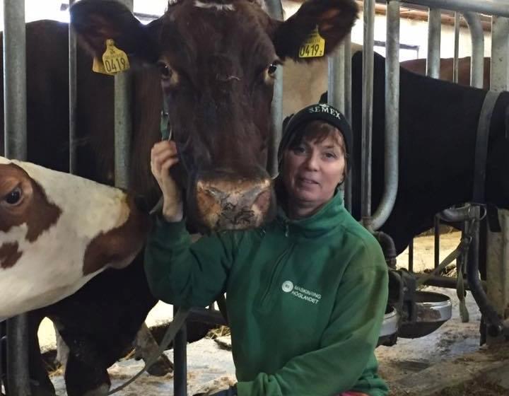  Maria Forsberg-Brihall arbetar som mjölkbonde och vill nu driva vidare frågan om de farliga burkarna. 