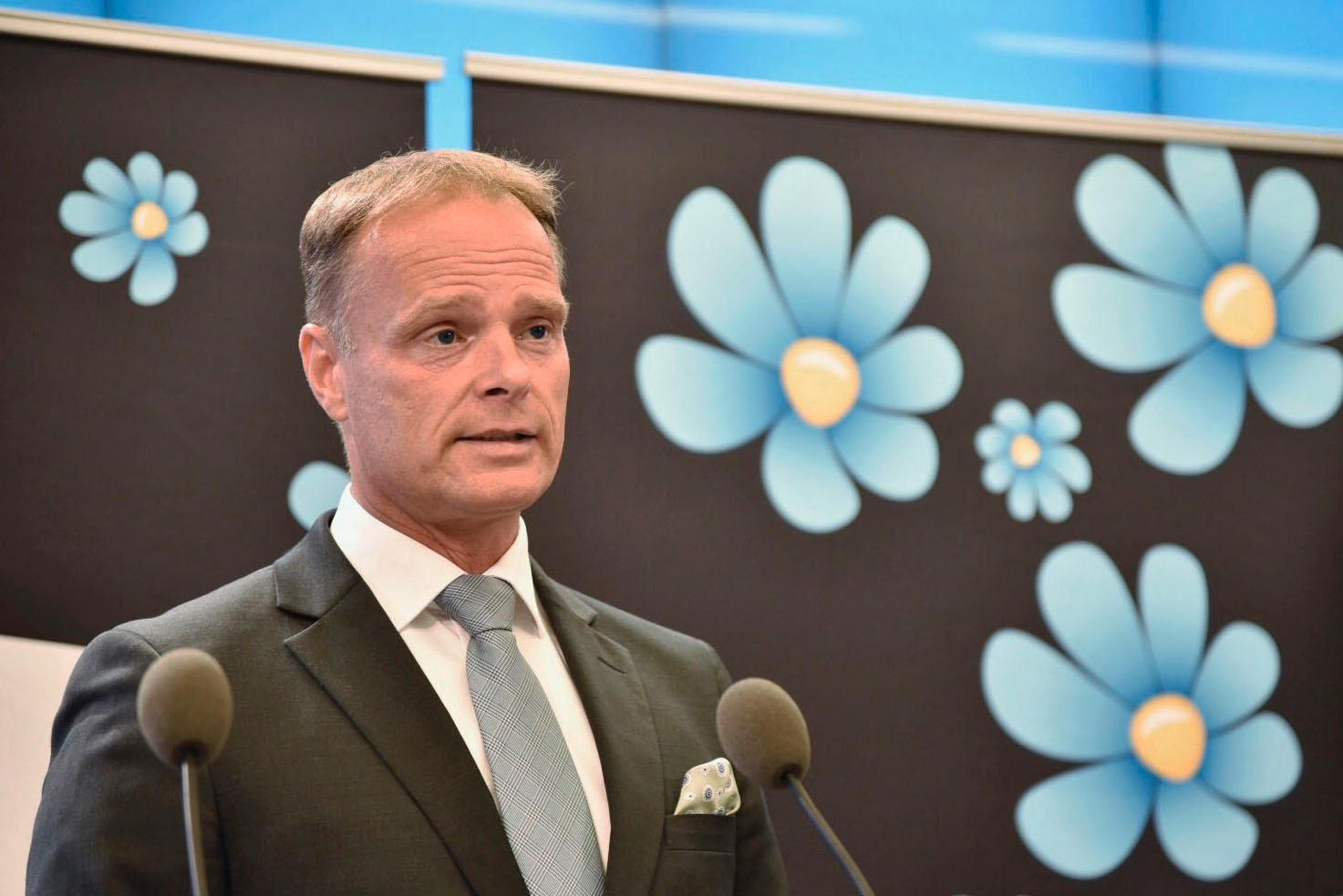 Stefan Jakobsson, riksdagsledamot för SD, och partiets skolpolitiske talesperson, hoppar av riksdagsvalet. Arkivbild.
