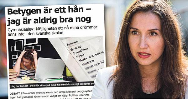 Kanske är det inte är elevernas ovilja att studera som är problemet, utan politiken och grundtanken med den svenska skolan, skriver gymnasieleven Sheila Ghamkhar till gymnasie- och kunskapslyftsministern Aida Hadzialic.