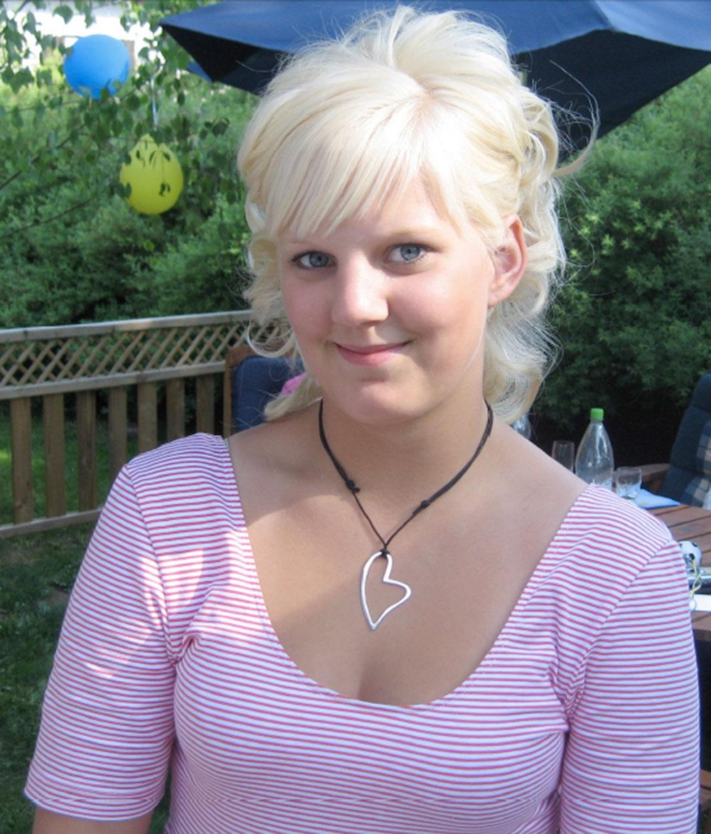 Malin Kristiansen blev 16 år.