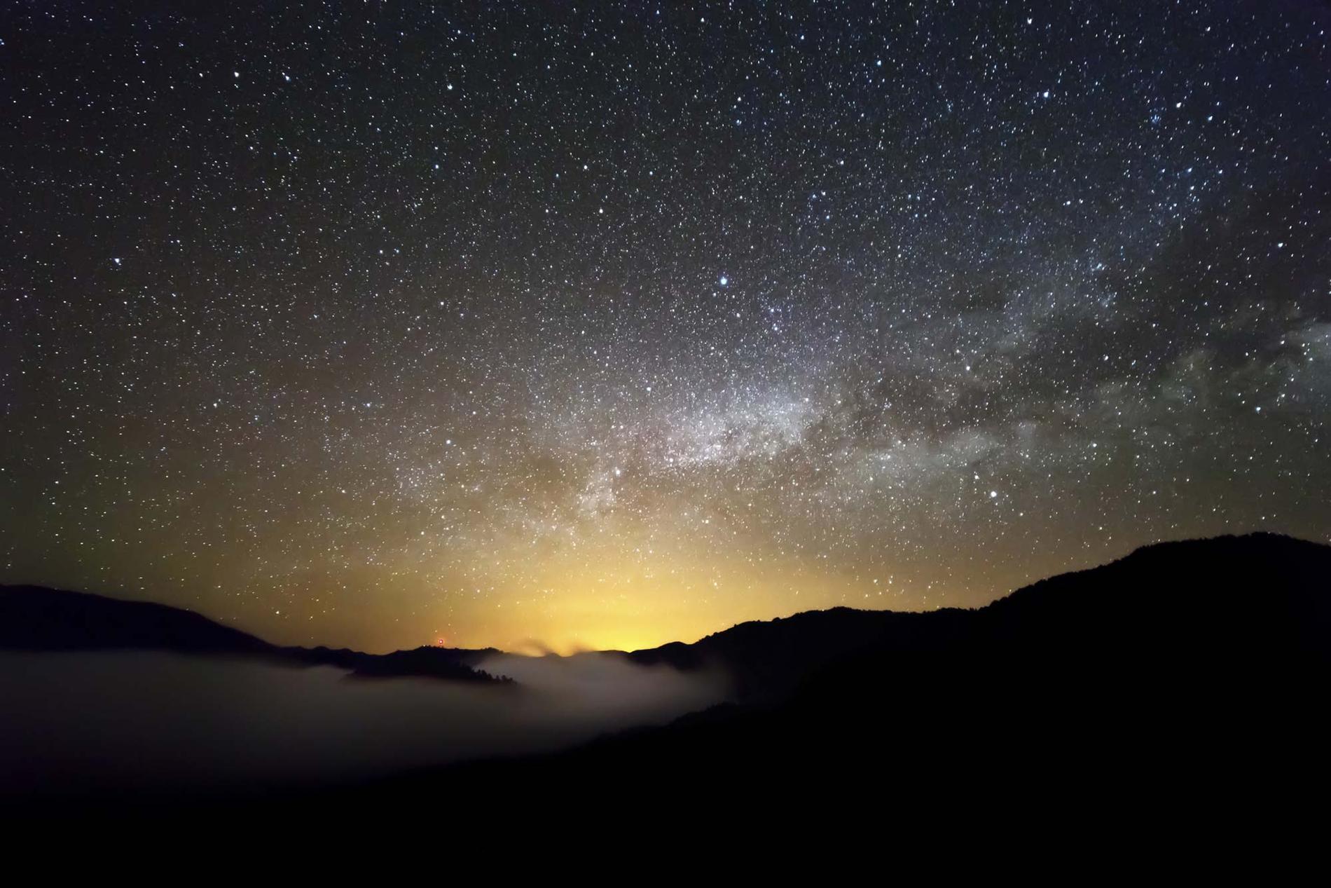 Stjärnklarast nätter hittar du i Västafrika och på Kanarieöarna. Foto: Thinkstock
