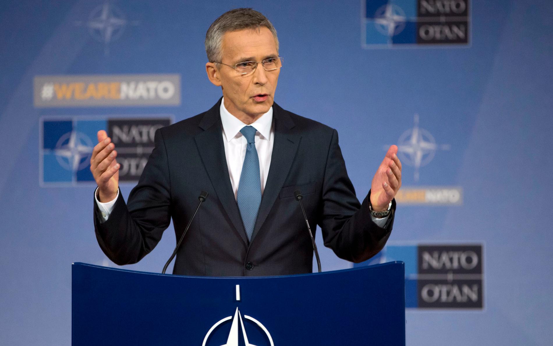 Natos generalssekreterare Jens Stoltenberg