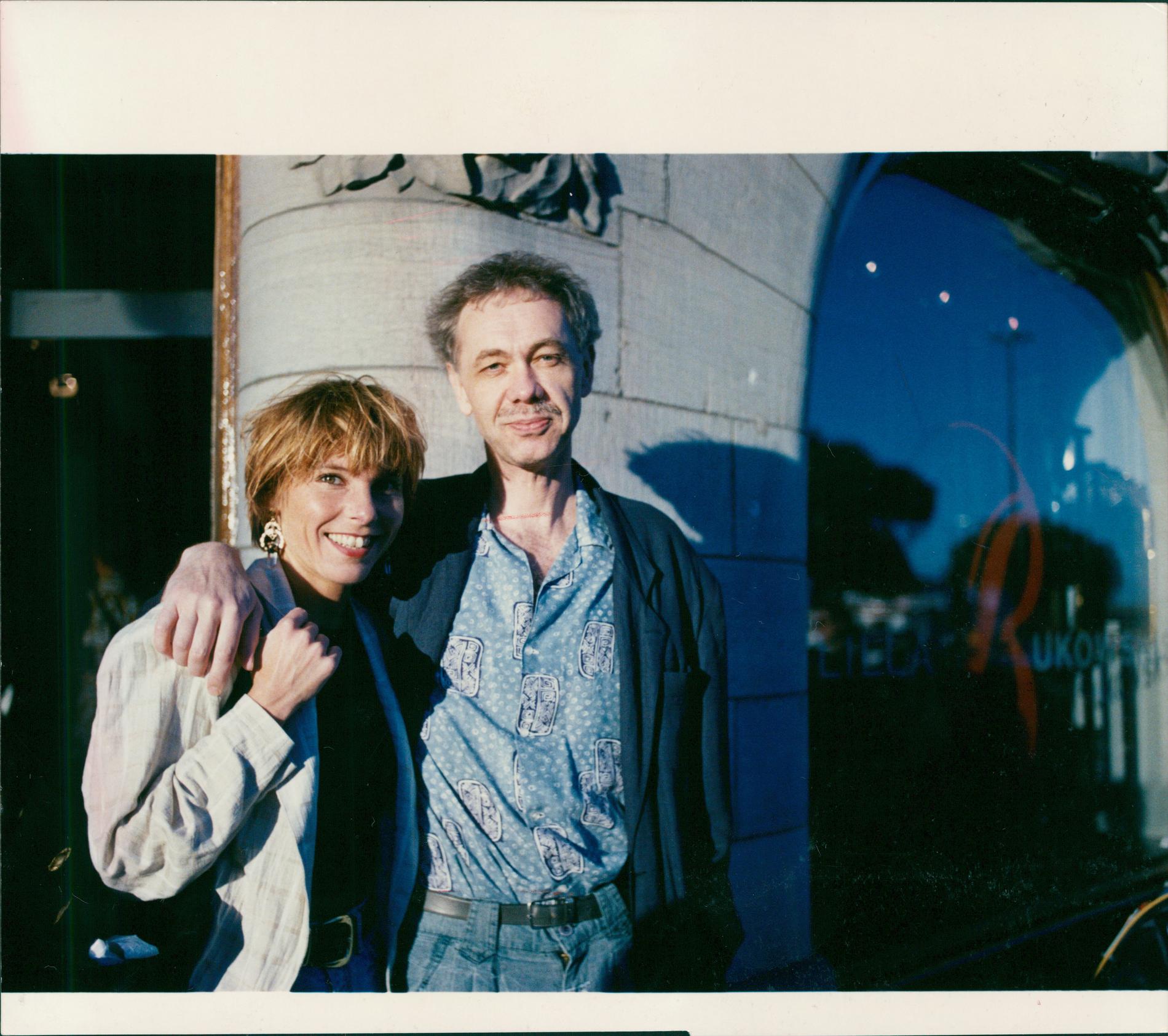 Helen Skinner och Kjell Alinge 1990