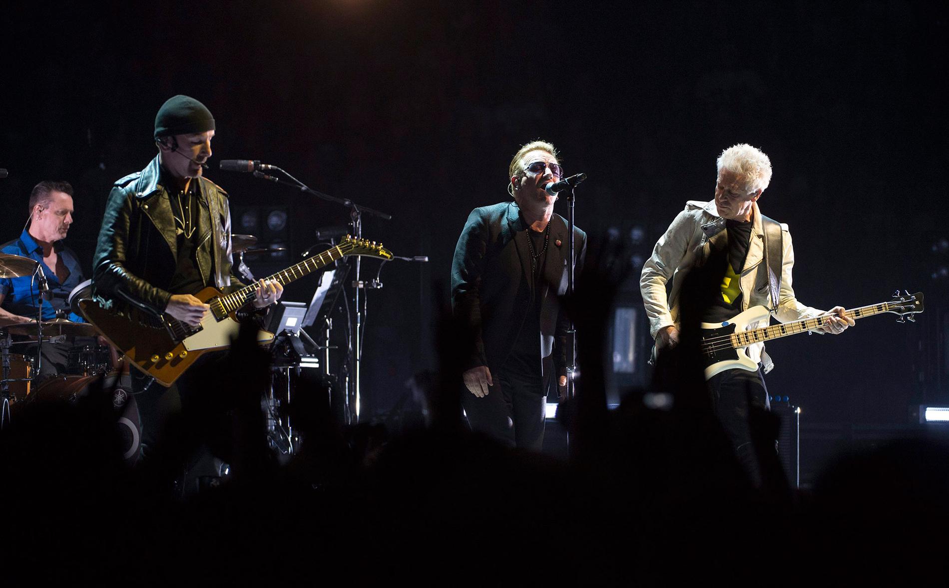 U2:s pågående världsturné började i Vancouver i maj.