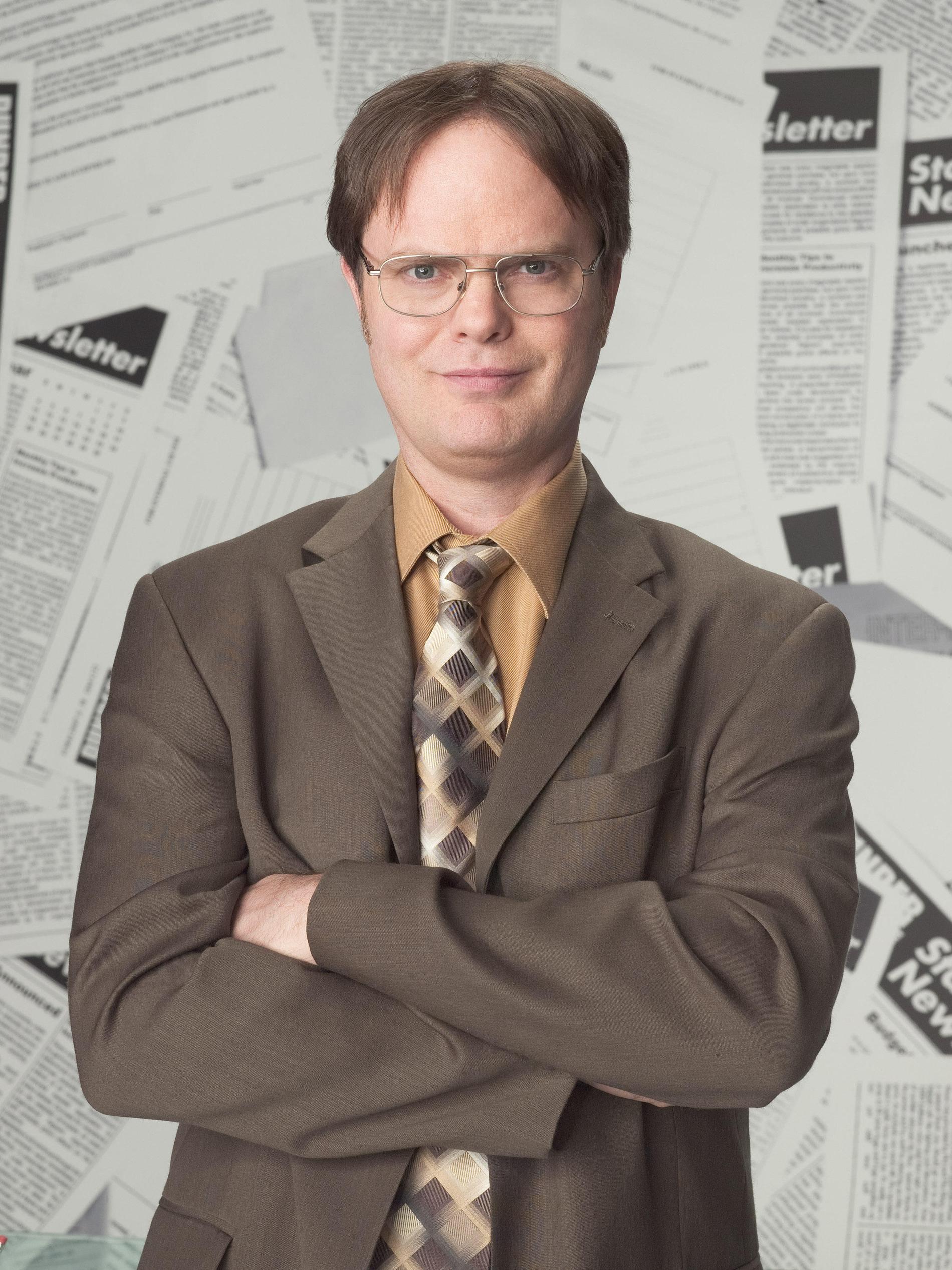 Rainn Wilson som Dwight Schrute i ”The Office”. 