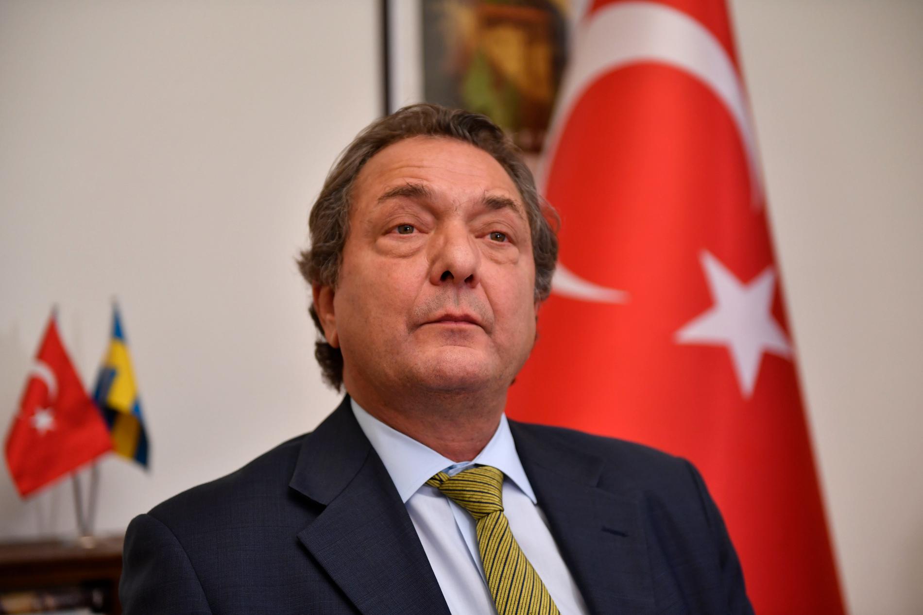 Kaya Türkmen, Turkiets ambassadör i Sverige. 