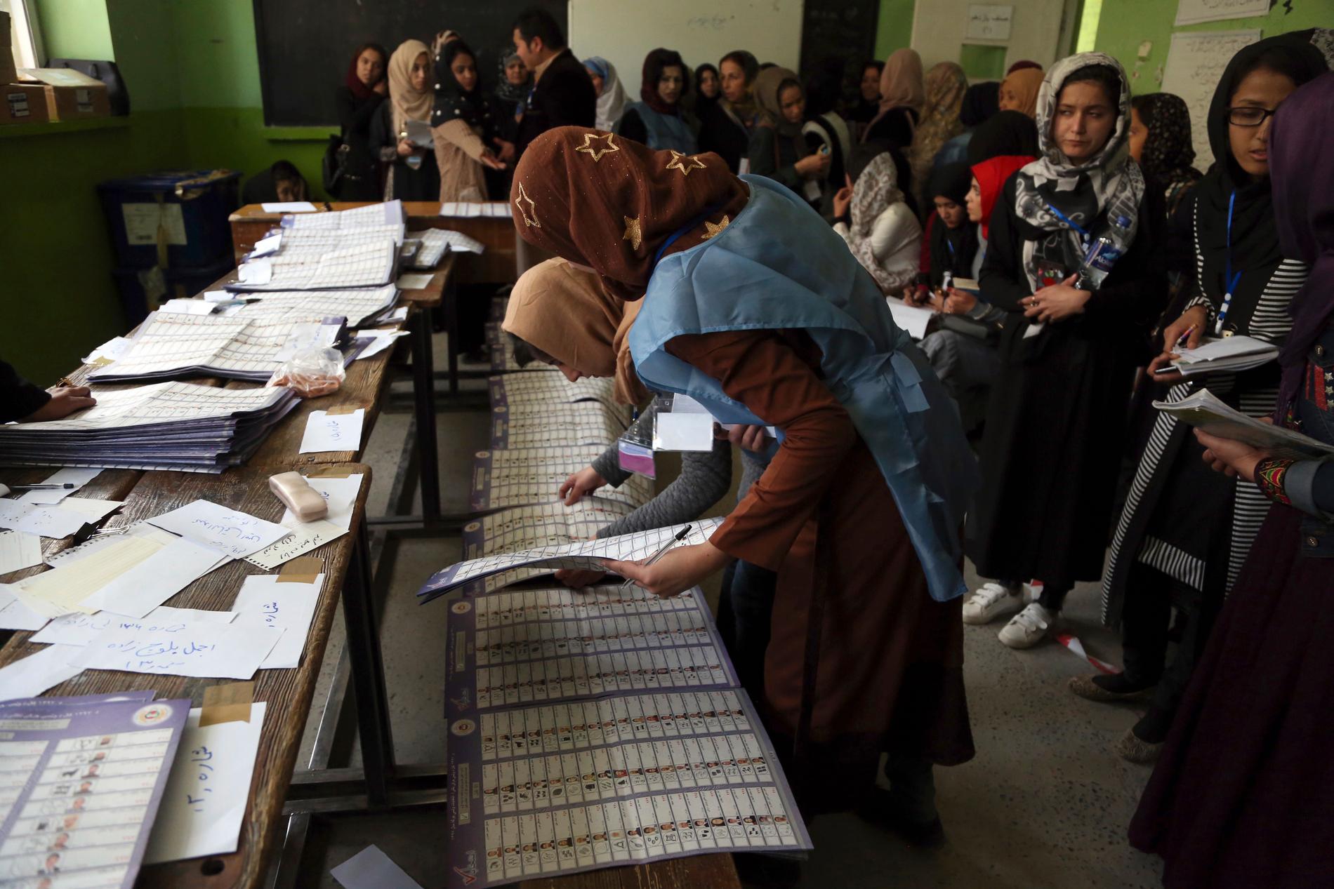Afghanistan höll parlamentsval i oktober. Arkivbild.