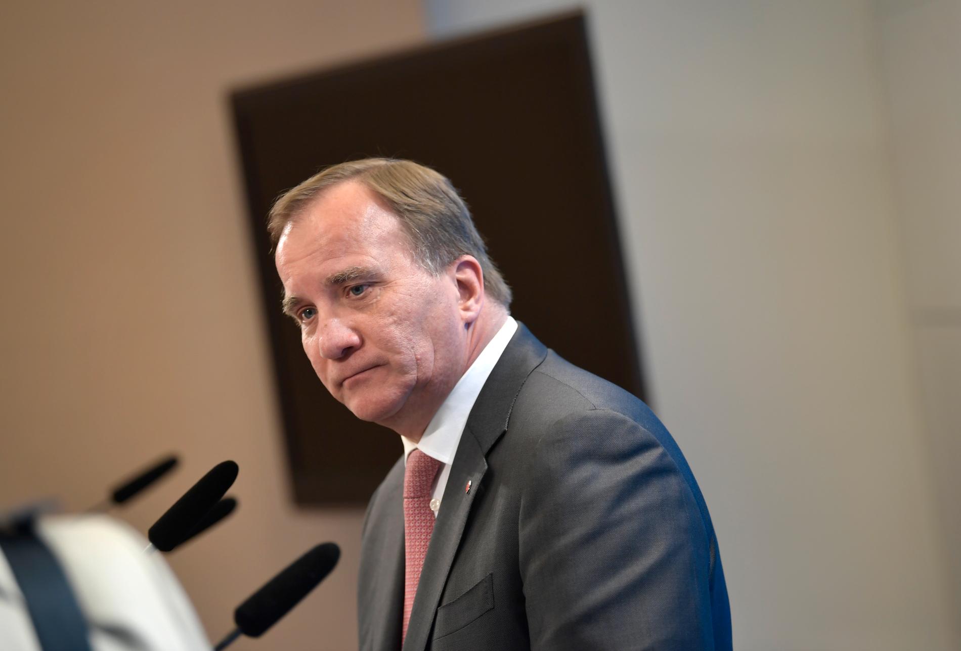 Statsminister Stefan Löfven: En ofattbart grym handling. 