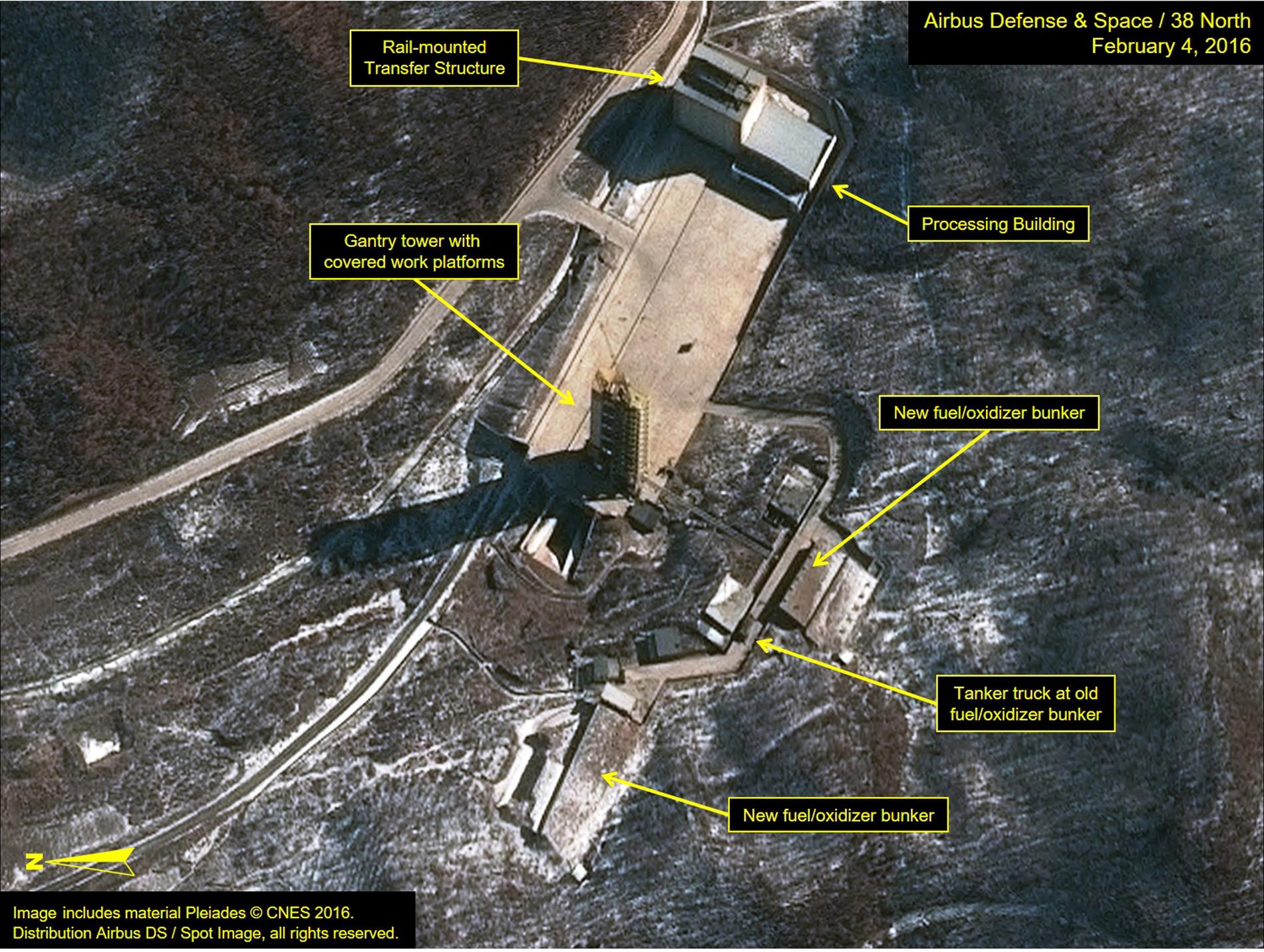 Satellitbilder de senaste dagarna har visat på aktivitet vid Nordkoreansk avfyrningsstation.