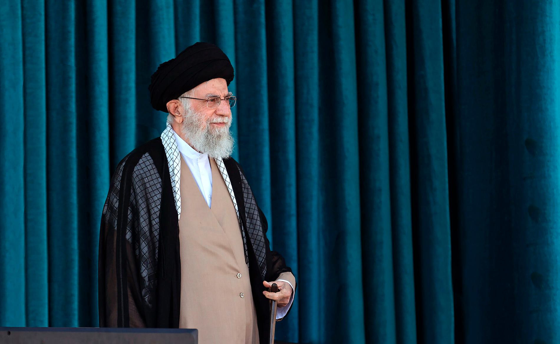 Irans högste ledare Ayatollah Ali Khamenei. 