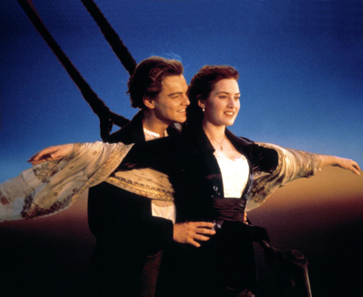 Leonardo DiCaprio som karaktären Jack i filmen ”Titanic” 1997.