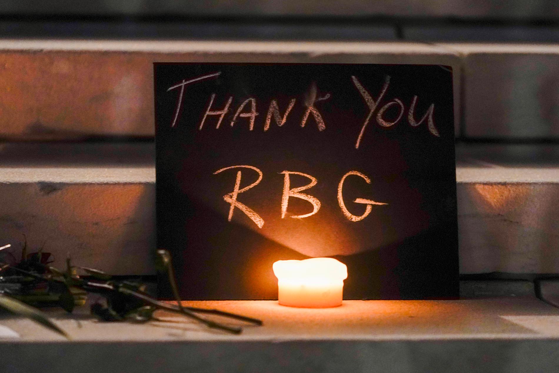 Ruth Bader Ginsburg kallades även "RBG" eller "Notorious RBG".