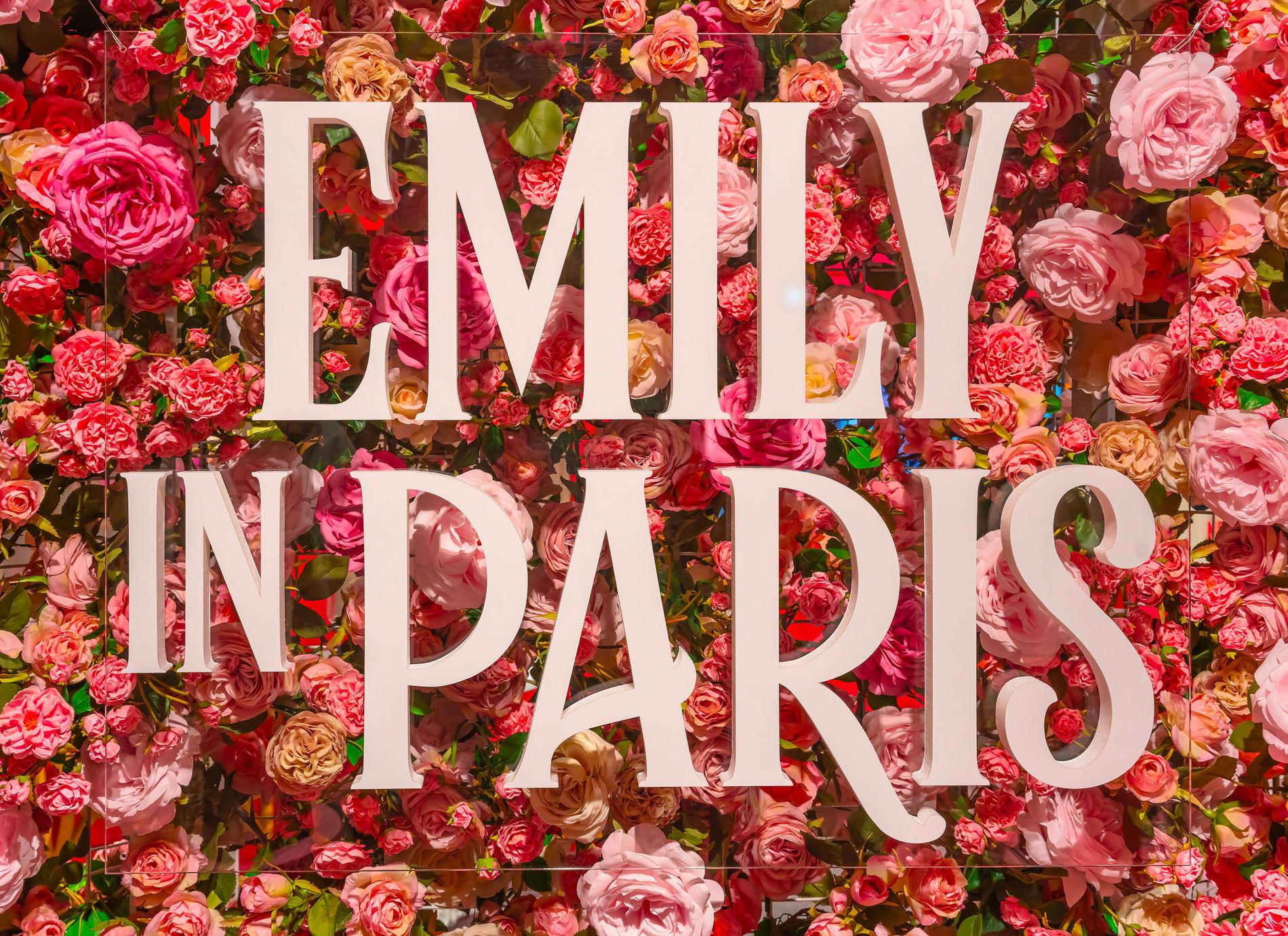 ”Emily in Paris” på Netflix. 