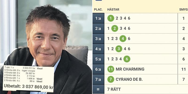 60-årige Johan Andersson jagar ny rekordvinst på Top 7