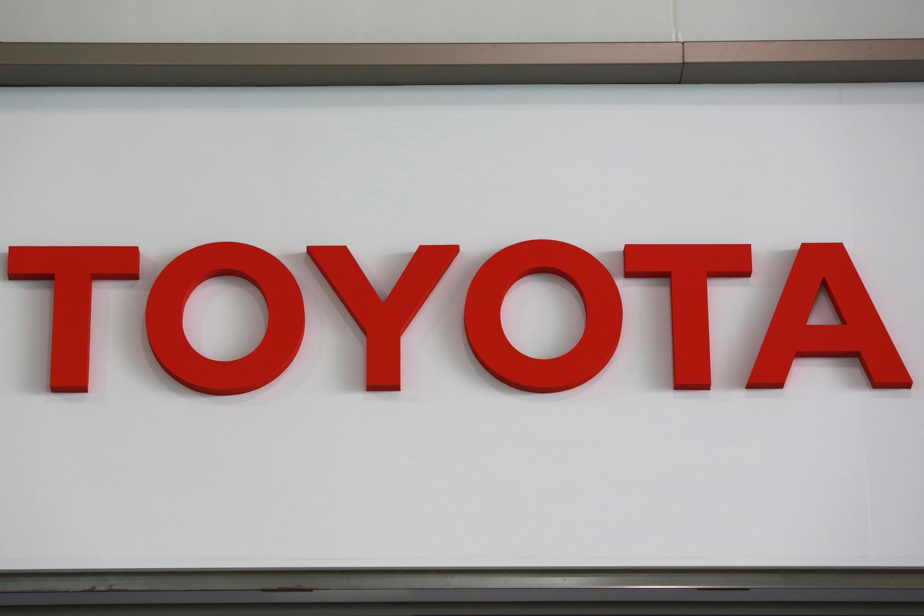 Toyota Motor redovisar en oväntat svag prognos. Arkivbild