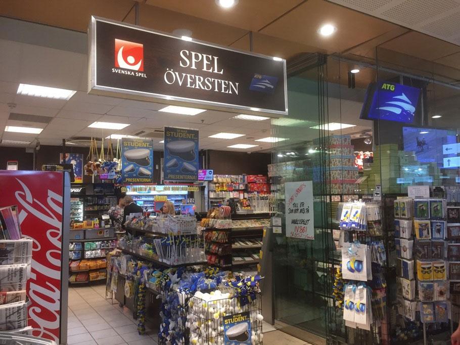 Butiken Spelöversten i Stockholm.