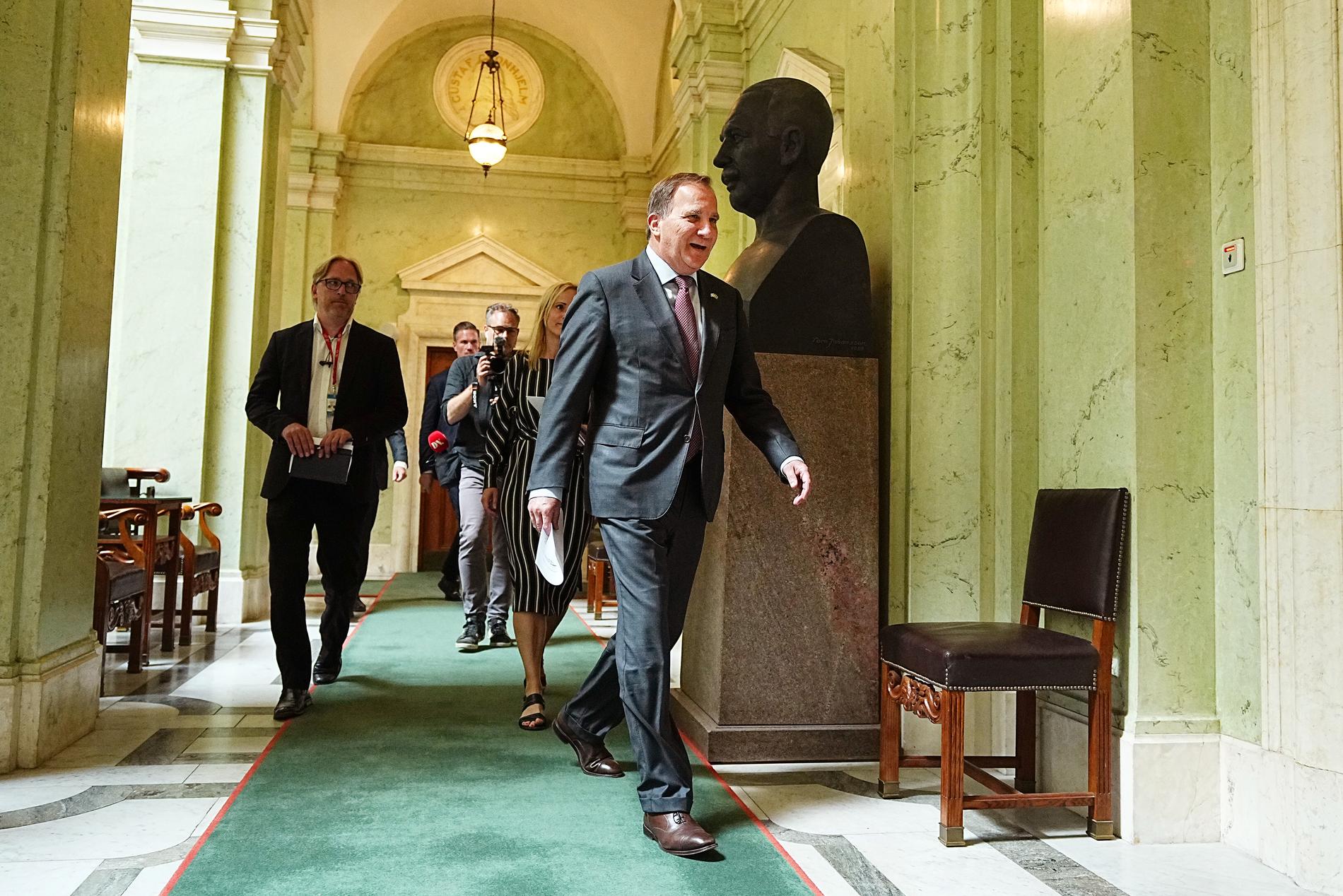 Stefan Löfven kan tänka sig att åter bli statsminister. 