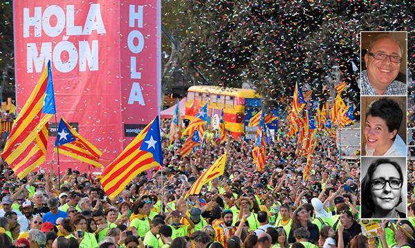 Den katalanska önskan om självständighet är inte en fråga om ekonomi i första hand, som så ofta slentrianmässigt nämns i svensk media. Det handlar också om språk, kultur och vår nationella identitet, skriver Josep Junyent, Aida Bargués Tobella och Anna Mas Ehinger.