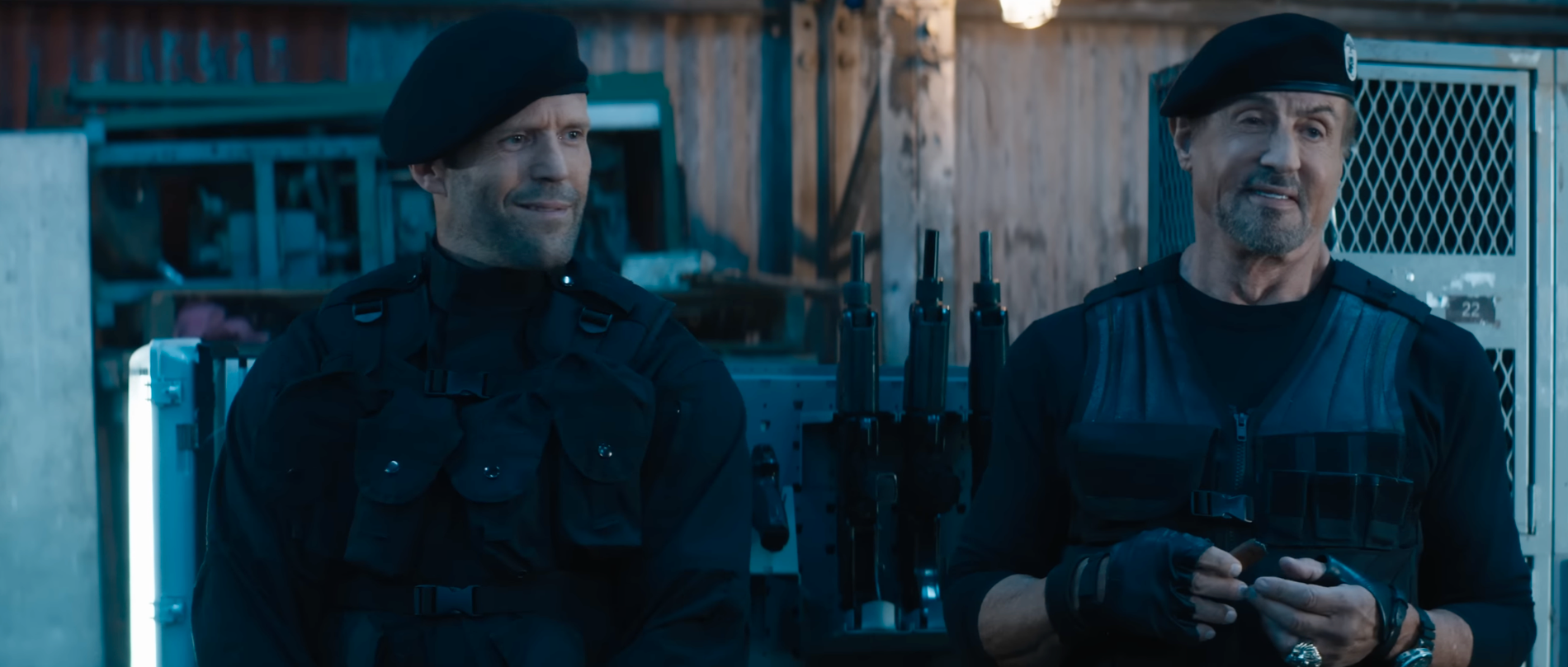 Jason Statham och Sylvester Stallone återvänder till sina roller i ”Expend4ables”. 