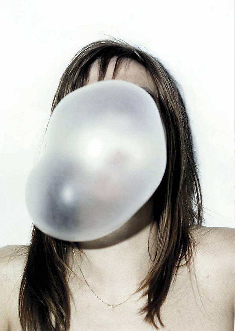 Annika von Hausswolff, Utan titel (med bubbla), 1997.