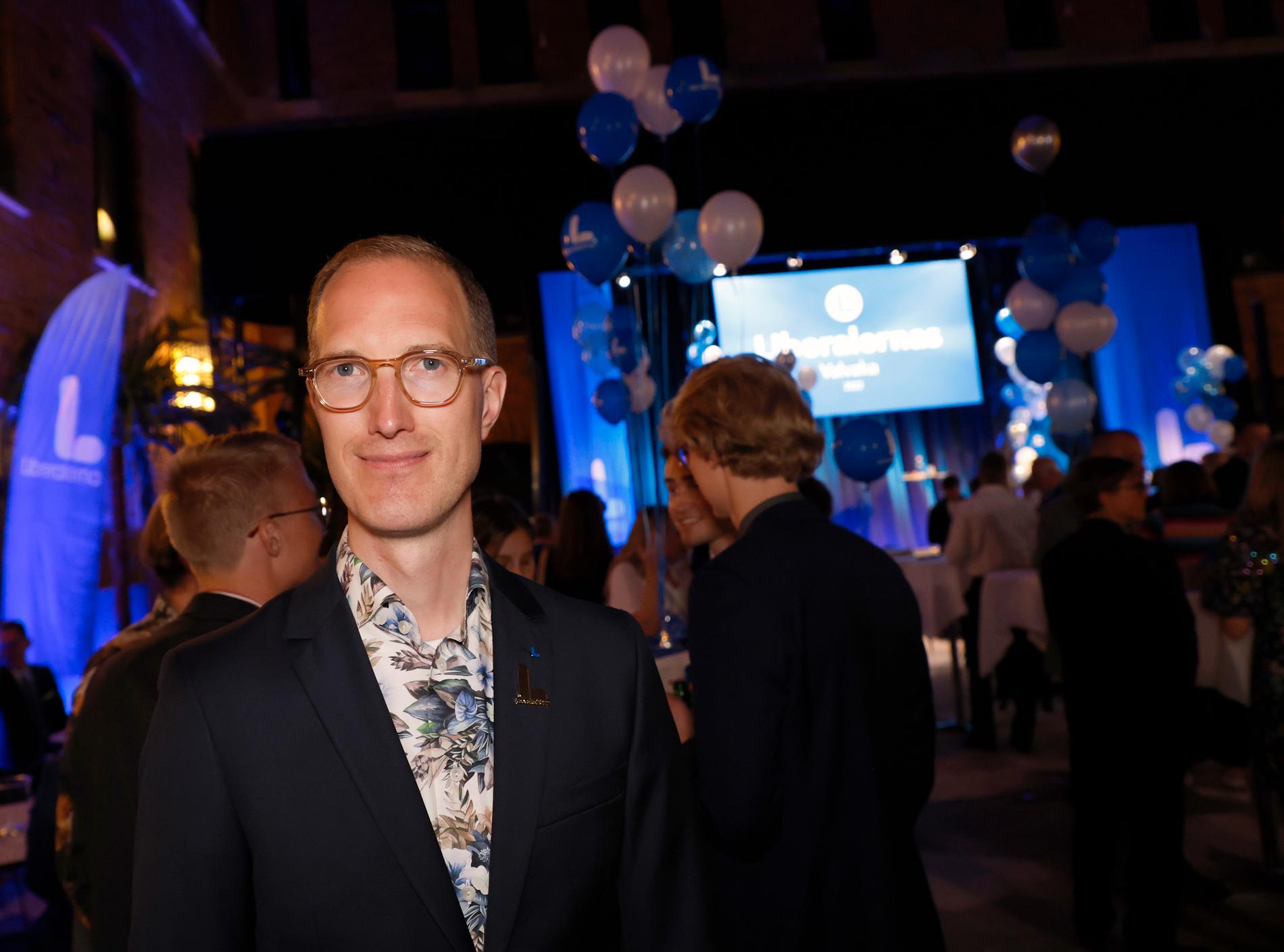 Jan Jönsson, oppositionsborgarråd för Liberalerna i Stockholm.