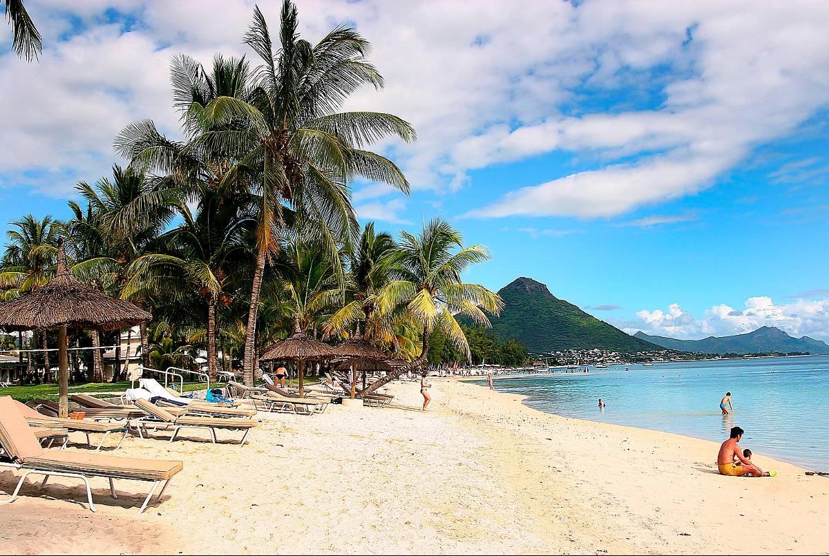 En av Miltons lyxvillor är belägen på paradisön Mauritius.