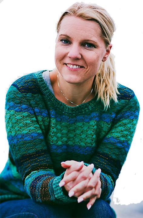Carina Bergfeldt, författare och journalist.