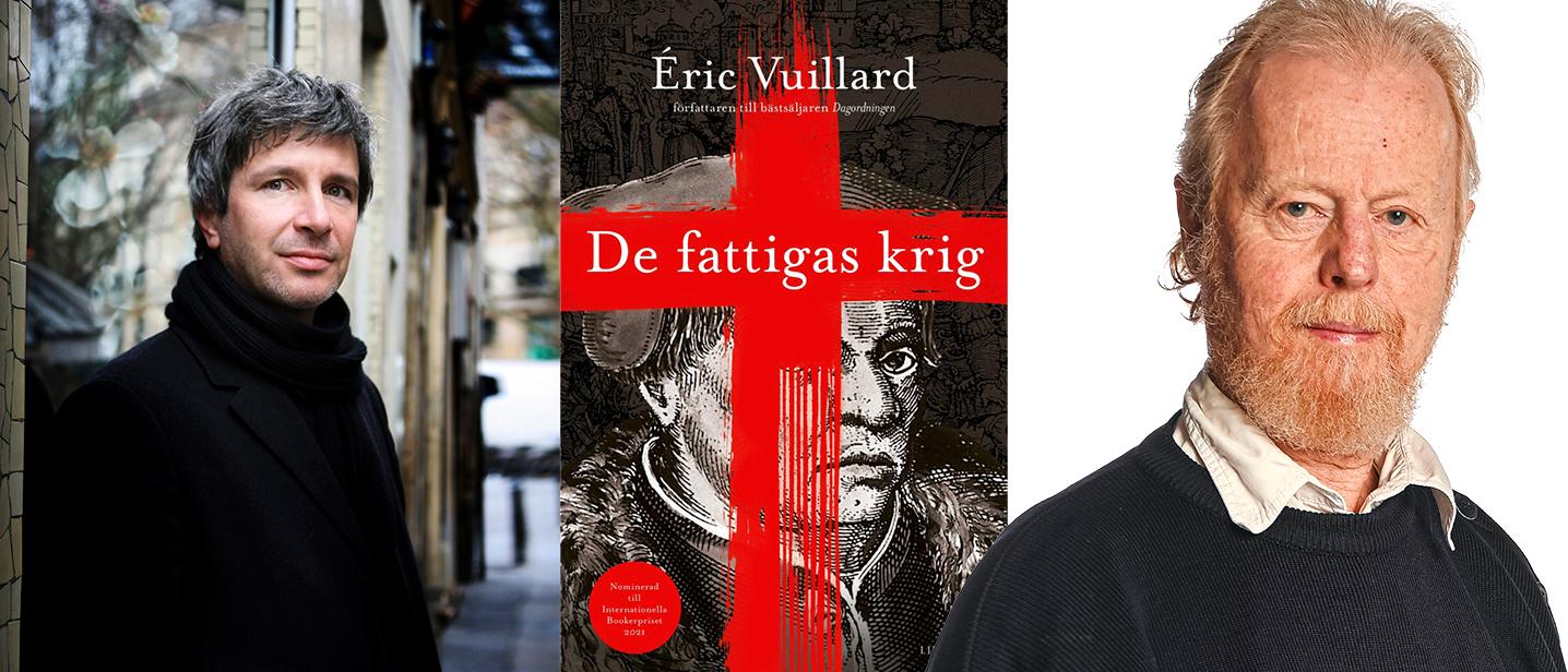 Éric Vuillard är författare och filmare, född i Lyon 1968, som tidigare har skrivit nio verk.