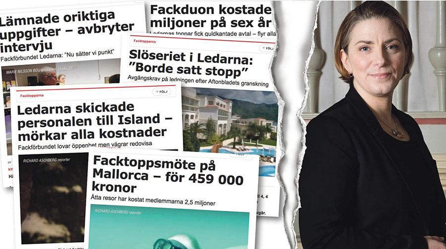 Det är banne mig inte ”jobbigt” att Aftonbladet och annan media granskar vad fackförbund gör med medlemmarnas pengar. Det är bra och självklart, skriver Anna Troberg efter Aftonbladets granskning ”Facktopparna”.