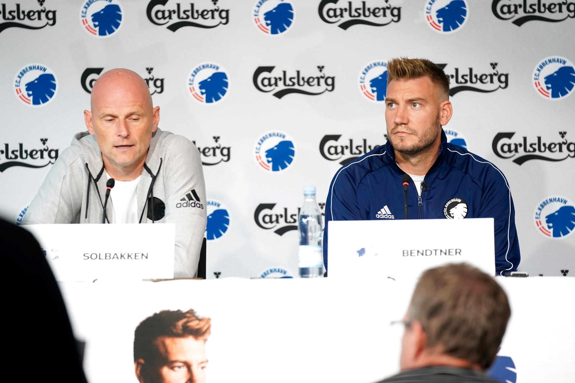 Bendtner och Solbakken.