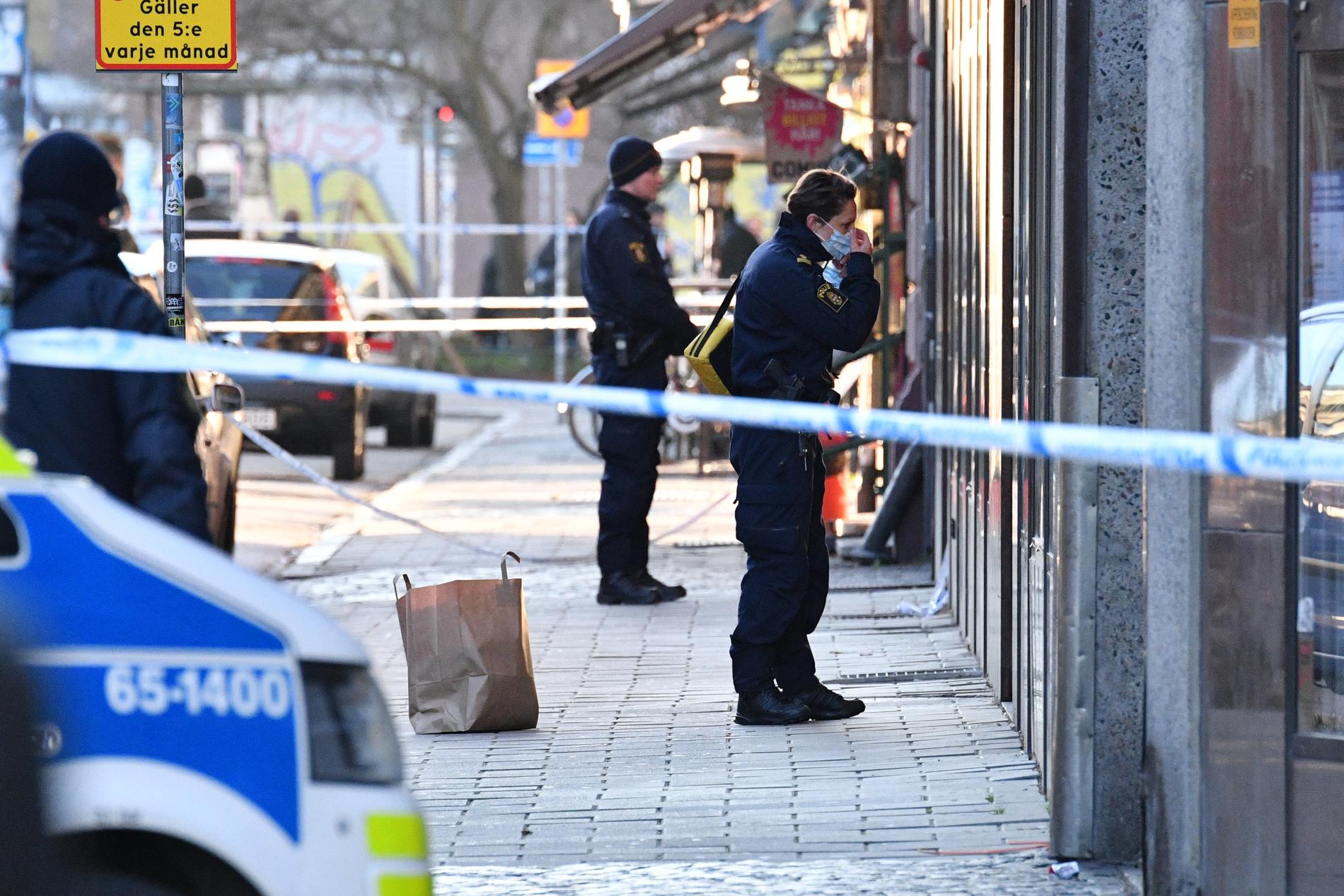 Den 12 december sköts en man i 50-årsåldern ihjäl på Södra Skolgatan i centrala Malmö. Mordet skedde strax före halv nio på morgonen. Arkivbild.