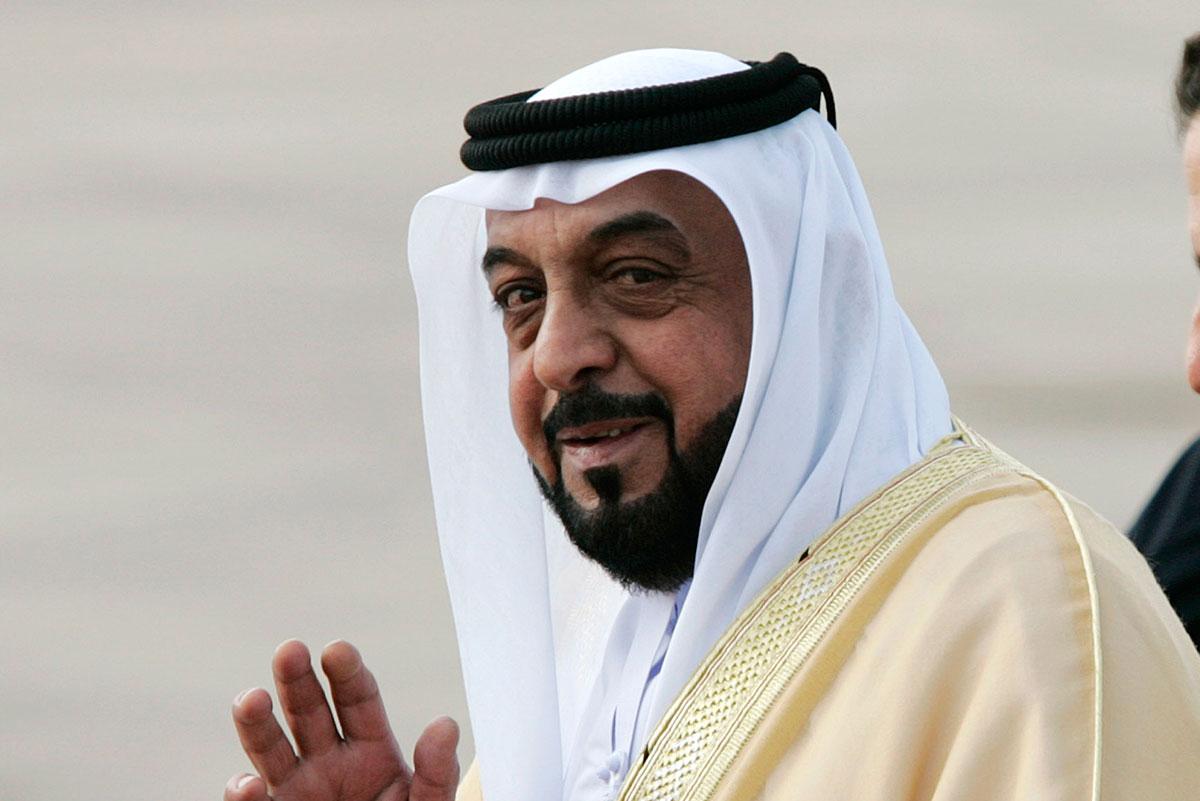 Köparen tros vara presidenten Khalifa bin Zayed Al Nahyan.