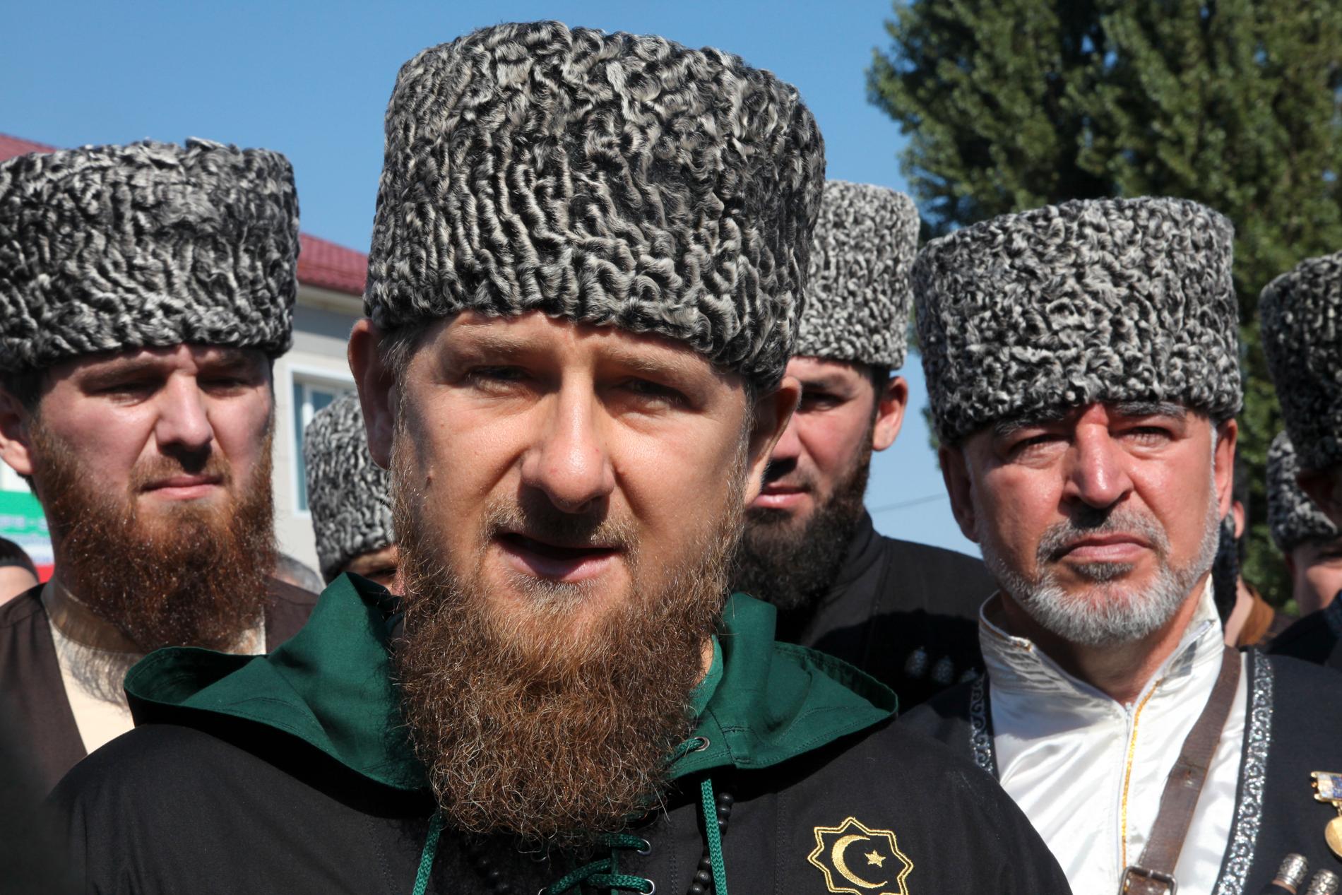 Tjetjeniens ledare Ramzan Kadyrov