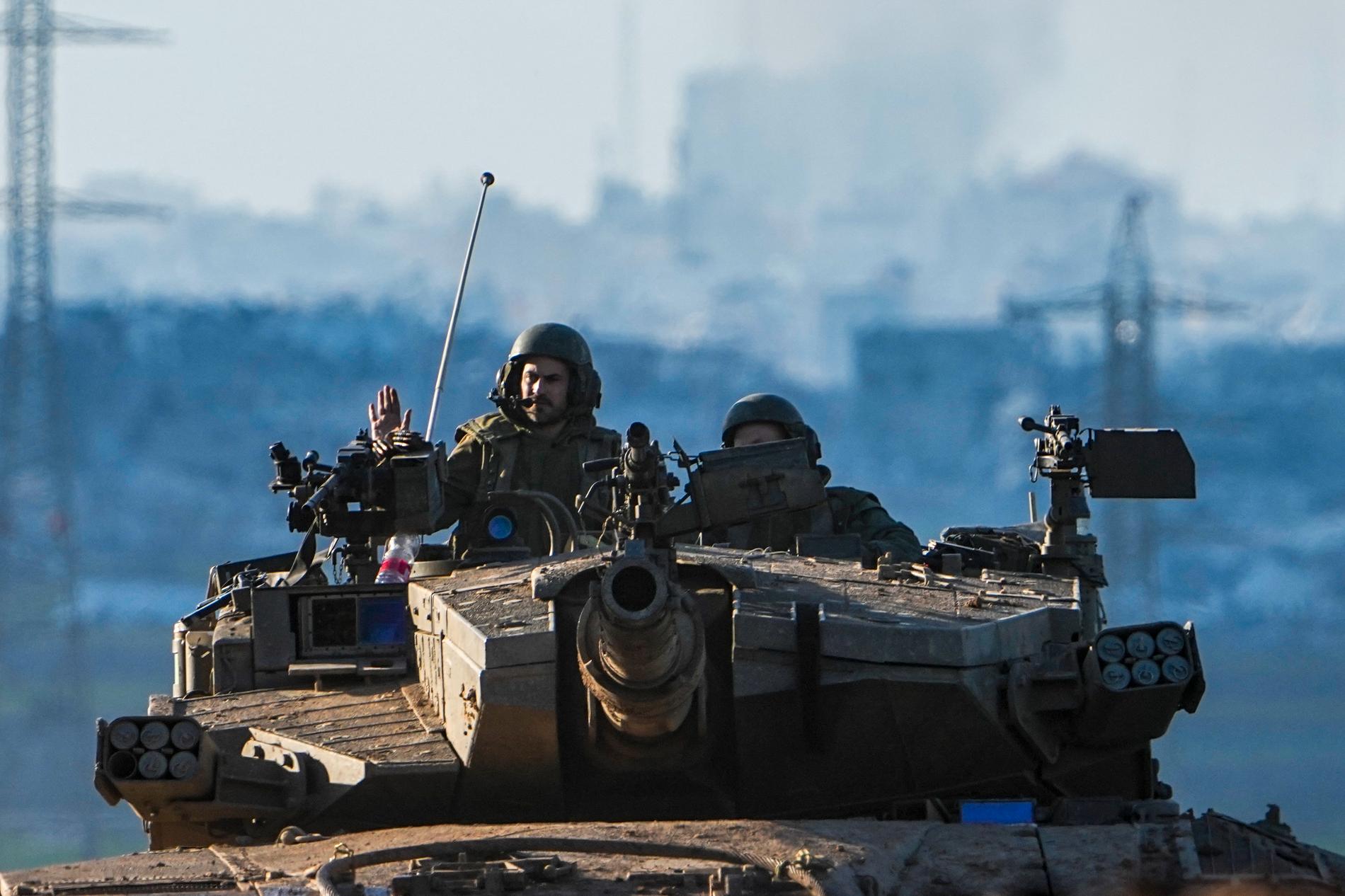 Israelisk militär i Gaza.